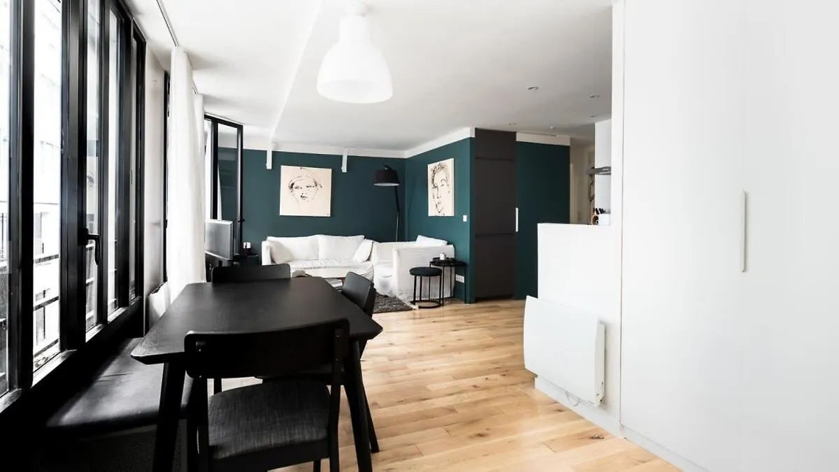 Bright & Renovated 3Bd For 8 Guests In Le Marais! Apartman Párizs 0*,  Franciaország